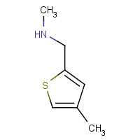 886851-27-0 N-methyl-1-(4-methylthiophen-2-yl)methanamine chemical structure