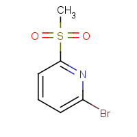 98626-92-7 2-bromo-6-methylsulfonylpyridine chemical structure