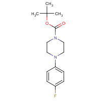 141940-39-8 tert-butyl 4-(4-fluorophenyl)piperazine-1-carboxylate chemical structure