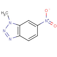 25877-35-4 1-methyl-6-nitrobenzotriazole chemical structure