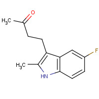 1021910-63-3 4-(5-fluoro-2-methyl-1H-indol-3-yl)butan-2-one chemical structure