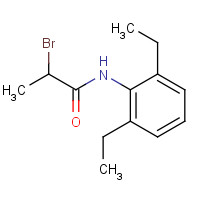 53984-90-0 2-bromo-N-(2,6-diethylphenyl)propanamide chemical structure