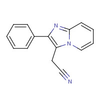 885272-84-4 2-(2-phenylimidazo[1,2-a]pyridin-3-yl)acetonitrile chemical structure