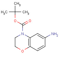 928118-00-7 tert-butyl 6-amino-2,3-dihydro-1,4-benzoxazine-4-carboxylate chemical structure