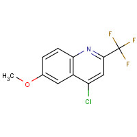 1701-27-5 4-chloro-6-methoxy-2-(trifluoromethyl)quinoline chemical structure
