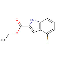348-32-3 ethyl 4-fluoro-1H-indole-2-carboxylate chemical structure