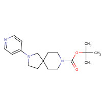1242850-60-7 tert-butyl 2-pyridin-4-yl-2,8-diazaspiro[4.5]decane-8-carboxylate chemical structure