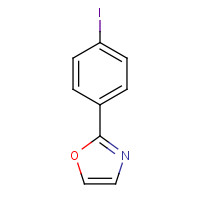195436-88-5 2-(4-iodophenyl)-1,3-oxazole chemical structure