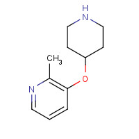 900511-88-8 2-methyl-3-piperidin-4-yloxypyridine chemical structure