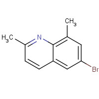 1189106-78-2 6-bromo-2,8-dimethylquinoline chemical structure