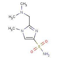 1050514-29-8 2-[(dimethylamino)methyl]-1-methylimidazole-4-sulfonamide chemical structure