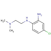 56756-63-9 4-chloro-1-N-[2-(dimethylamino)ethyl]benzene-1,2-diamine chemical structure