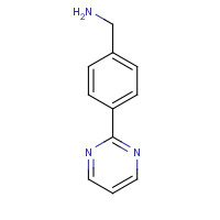 885466-44-4 (4-pyrimidin-2-ylphenyl)methanamine chemical structure