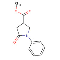 64320-92-9 methyl 5-oxo-1-phenylpyrrolidine-3-carboxylate chemical structure
