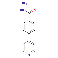 619328-60-8 4-pyridin-4-ylbenzohydrazide chemical structure