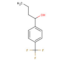 115840-05-6 1-[4-(trifluoromethyl)phenyl]butan-1-ol chemical structure