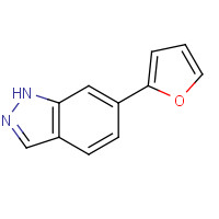 885271-95-4 6-(furan-2-yl)-1H-indazole chemical structure
