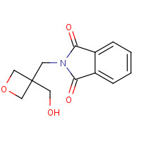 156276-40-3 2-[[3-(hydroxymethyl)oxetan-3-yl]methyl]isoindole-1,3-dione chemical structure