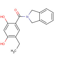 912999-06-5 1,3-dihydroisoindol-2-yl-(5-ethyl-2,4-dihydroxyphenyl)methanone chemical structure
