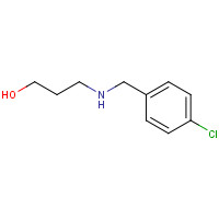 73037-90-8 3-[(4-chlorophenyl)methylamino]propan-1-ol chemical structure