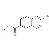 426219-35-4 6-bromo-N-methylnaphthalene-2-carboxamide chemical structure