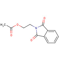 546-69-0 2-(1,3-dioxoisoindol-2-yl)ethyl acetate chemical structure