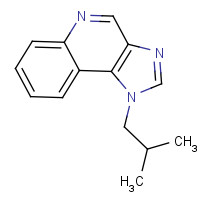99010-24-9 1-(2-methylpropyl)imidazo[4,5-c]quinoline chemical structure