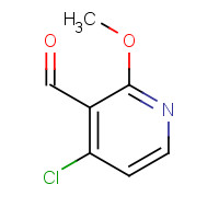 1008451-58-8 4-chloro-2-methoxypyridine-3-carbaldehyde chemical structure