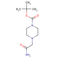 77278-70-7 tert-butyl 4-(2-amino-2-oxoethyl)piperazine-1-carboxylate chemical structure
