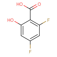 189283-54-3 2,4-difluoro-6-hydroxybenzoic acid chemical structure