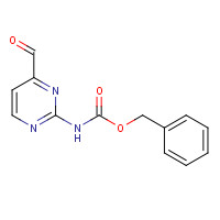 1312764-26-3 benzyl N-(4-formylpyrimidin-2-yl)carbamate chemical structure