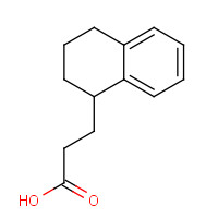 70067-71-9 3-(1,2,3,4-tetrahydronaphthalen-1-yl)propanoic acid chemical structure