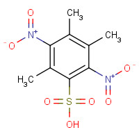 13059-46-6 2,4,5-trimethyl-3,6-dinitrobenzenesulfonic acid chemical structure