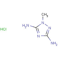 41656-97-7 1-methyl-1,2,4-triazole-3,5-diamine;hydrochloride chemical structure