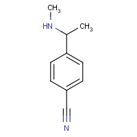 953718-27-9 4-[1-(methylamino)ethyl]benzonitrile chemical structure