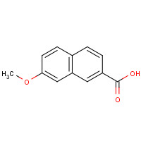 5043-07-2 7-methoxynaphthalene-2-carboxylic acid chemical structure