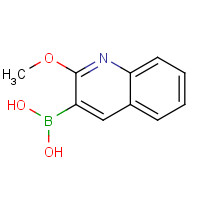 886853-93-6 (2-methoxyquinolin-3-yl)boronic acid chemical structure