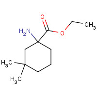 1340235-30-4 ethyl 1-amino-3,3-dimethylcyclohexane-1-carboxylate chemical structure