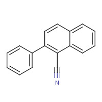 66252-12-8 2-phenylnaphthalene-1-carbonitrile chemical structure