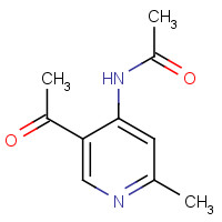 91842-97-6 N-(5-acetyl-2-methylpyridin-4-yl)acetamide chemical structure