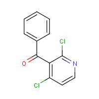 134031-25-7 (2,4-dichloropyridin-3-yl)-phenylmethanone chemical structure
