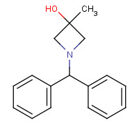 40320-63-6 1-benzhydryl-3-methylazetidin-3-ol chemical structure