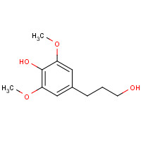 20736-25-8 4-(3-hydroxypropyl)-2,6-dimethoxyphenol chemical structure