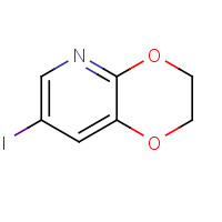 1228666-55-4 7-iodo-2,3-dihydro-[1,4]dioxino[2,3-b]pyridine chemical structure