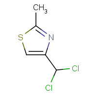 221558-21-0 4-(dichloromethyl)-2-methyl-1,3-thiazole chemical structure