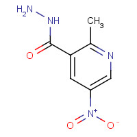 330439-22-0 2-methyl-5-nitropyridine-3-carbohydrazide chemical structure