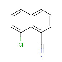 73399-88-9 8-chloronaphthalene-1-carbonitrile chemical structure