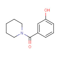 15504-60-6 (3-hydroxyphenyl)-piperidin-1-ylmethanone chemical structure