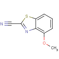 7267-30-3 4-methoxy-1,3-benzothiazole-2-carbonitrile chemical structure