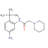 847695-68-5 N-(5-amino-2-tert-butylphenyl)-2-piperidin-1-ylacetamide chemical structure